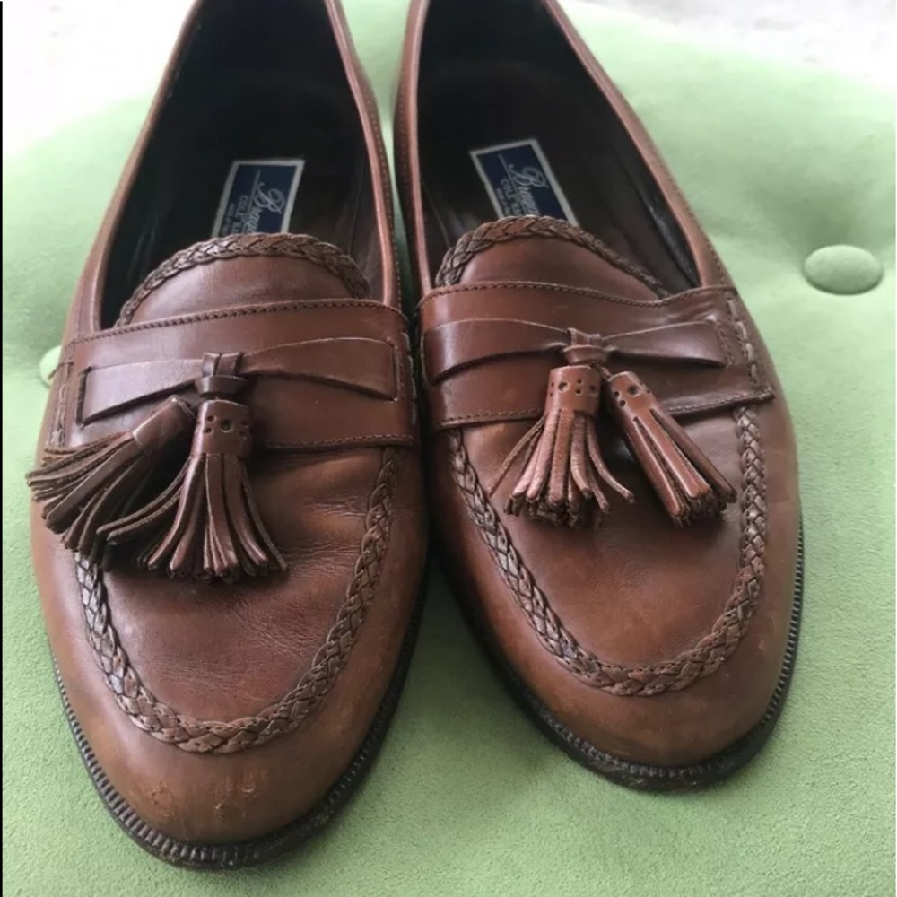 Cole Haan Bragano Brown Loafers Sz 9 M - Picture 2 of 6